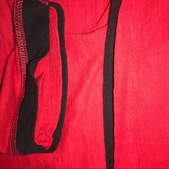 Lightly Used Guess Red with Buttons on neckline Men's Shirt - Medium - Picture 9 of 9